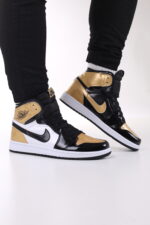 Nike Air Jordan High Siyah Gold Spor Ayakkabı İthal